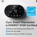 Brand New GE Black Smart Thermostat with WI-FI Compatibility