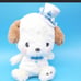 New Sanrio Milky White Pochacco 12 inch BIG Plushie From Japan