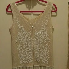 Vintage 1958 Regalia sequins & seed bead