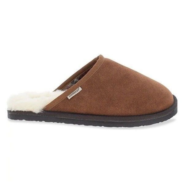 Staheekum Alpine Faux Fur Lined Slipper Whieat Womens Size 8