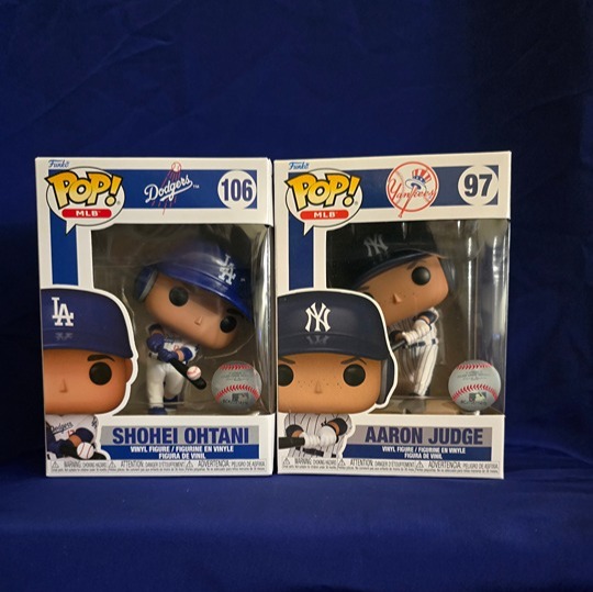 Funko Pop - MVP Baseball Players - Aaron Judge and Shohei Ohtani