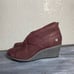 Mozo Wedge leather shoes sz 6.5
