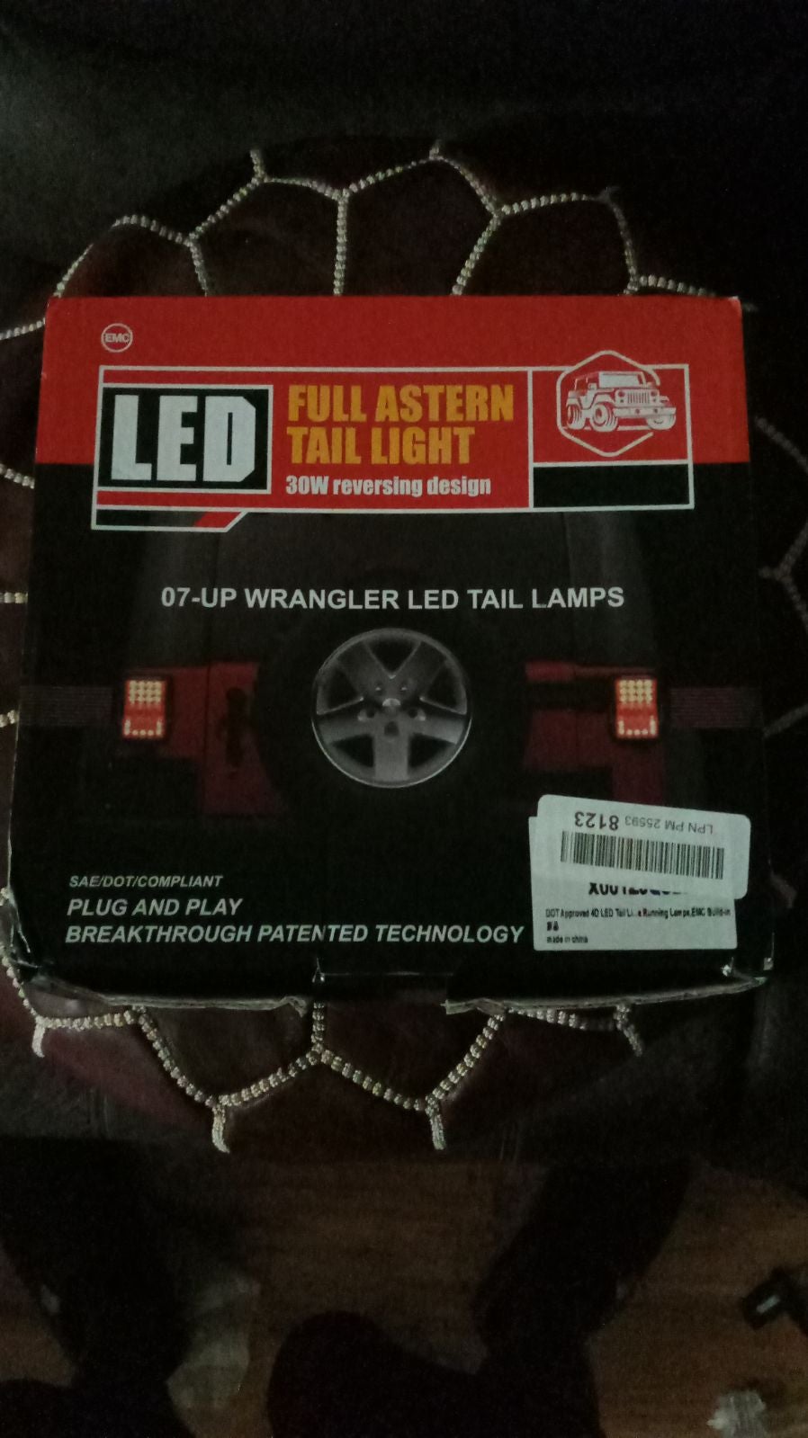 Jeep l.e.d taillight 07-up wrangler