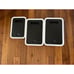 3 Pack Bathroom Trash Cans 4 Gallons 2 PCS and 3 Gallons 1 PC with Pop Up Lids