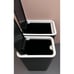 3 Pack Bathroom Trash Cans 4 Gallons 2 PCS and 3 Gallons 1 PC with Pop Up Lids