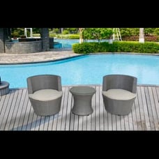 Outdoor door furniture balcony furniture set table and chairs folding indoor out