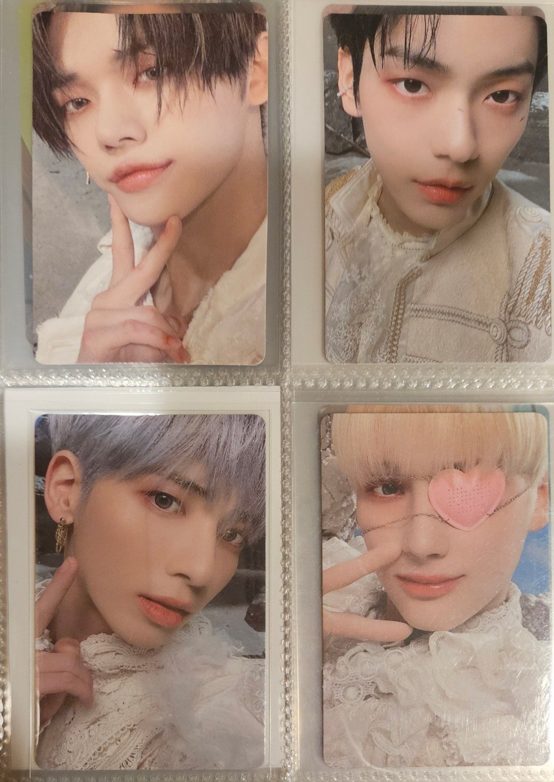 txt the chaos chapter freeze world version photocard set