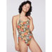 New SOLID & STRIPED The Woodstock One Piece - Woodstock Floral Size XL