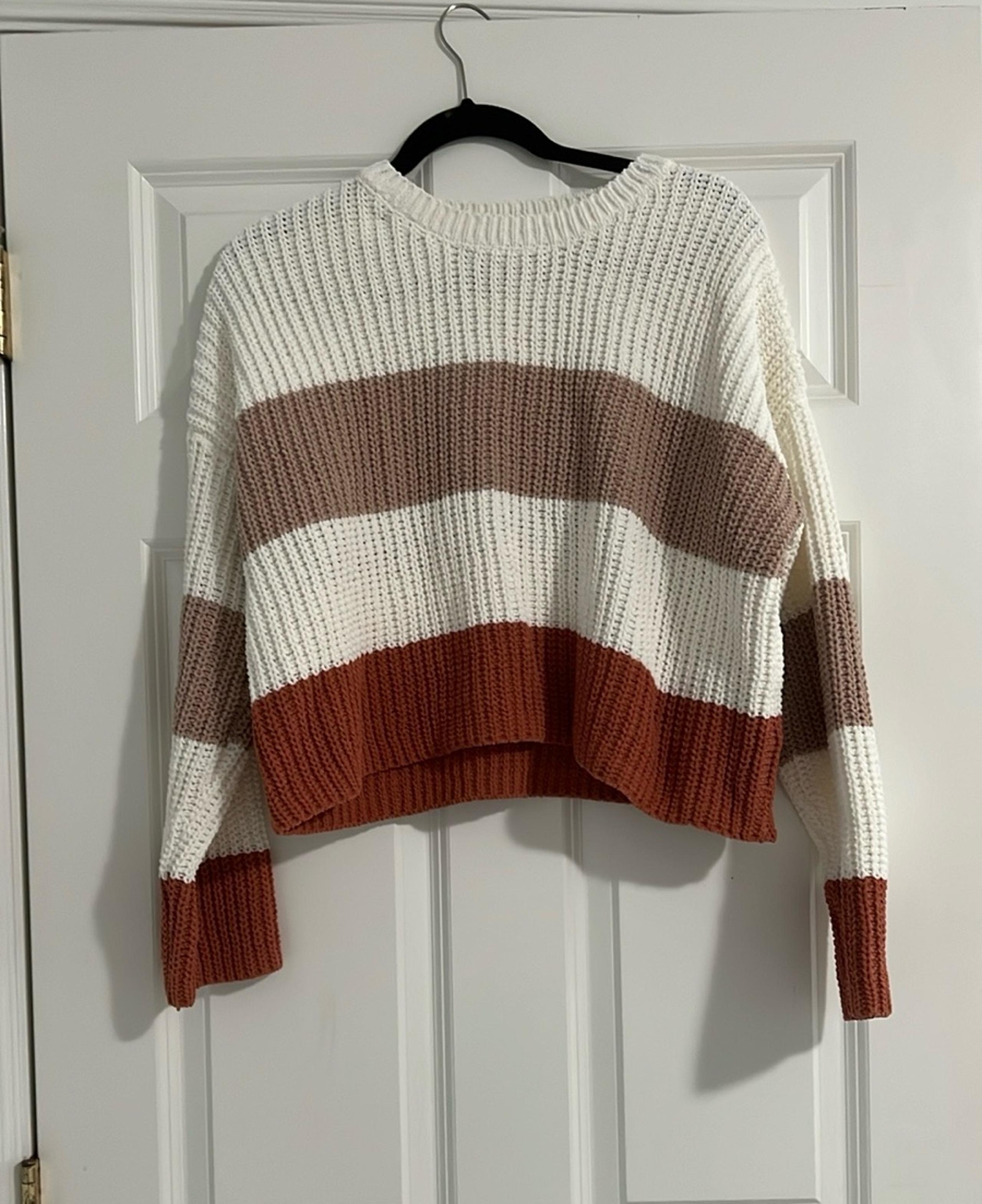 Nordstrom Striped Crew Neck Sweater
