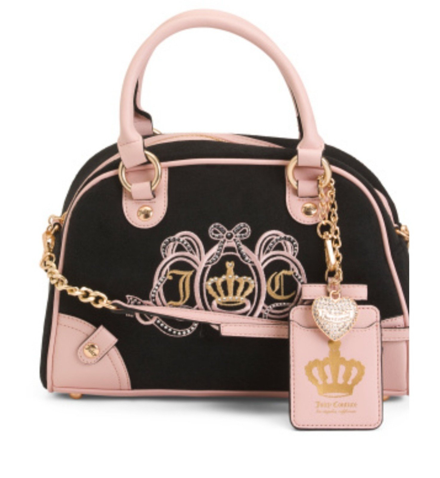 juicy couture lovers club bowler bag