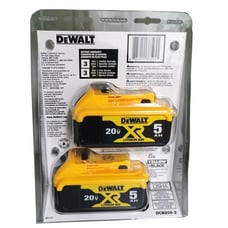 2PCS Dewalt DCB205 20V 5.0Ah MAX XR Li-ion Power Tool Battery DCB205-2