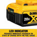 2PCS Dewalt DCB205 20V 5.0Ah MAX XR Li-ion Power Tool Battery DCB205-2