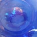 Beautiful Hazel Atlas Cobalt Blue Depression Glass Vase with Marked Bottom