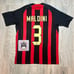 Ac Milan Home 08/09 Maldini Retro Jersey