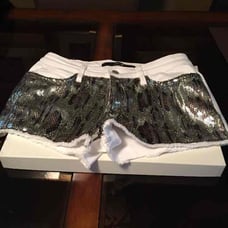Joe's Jeans Sequined Jean Shorts