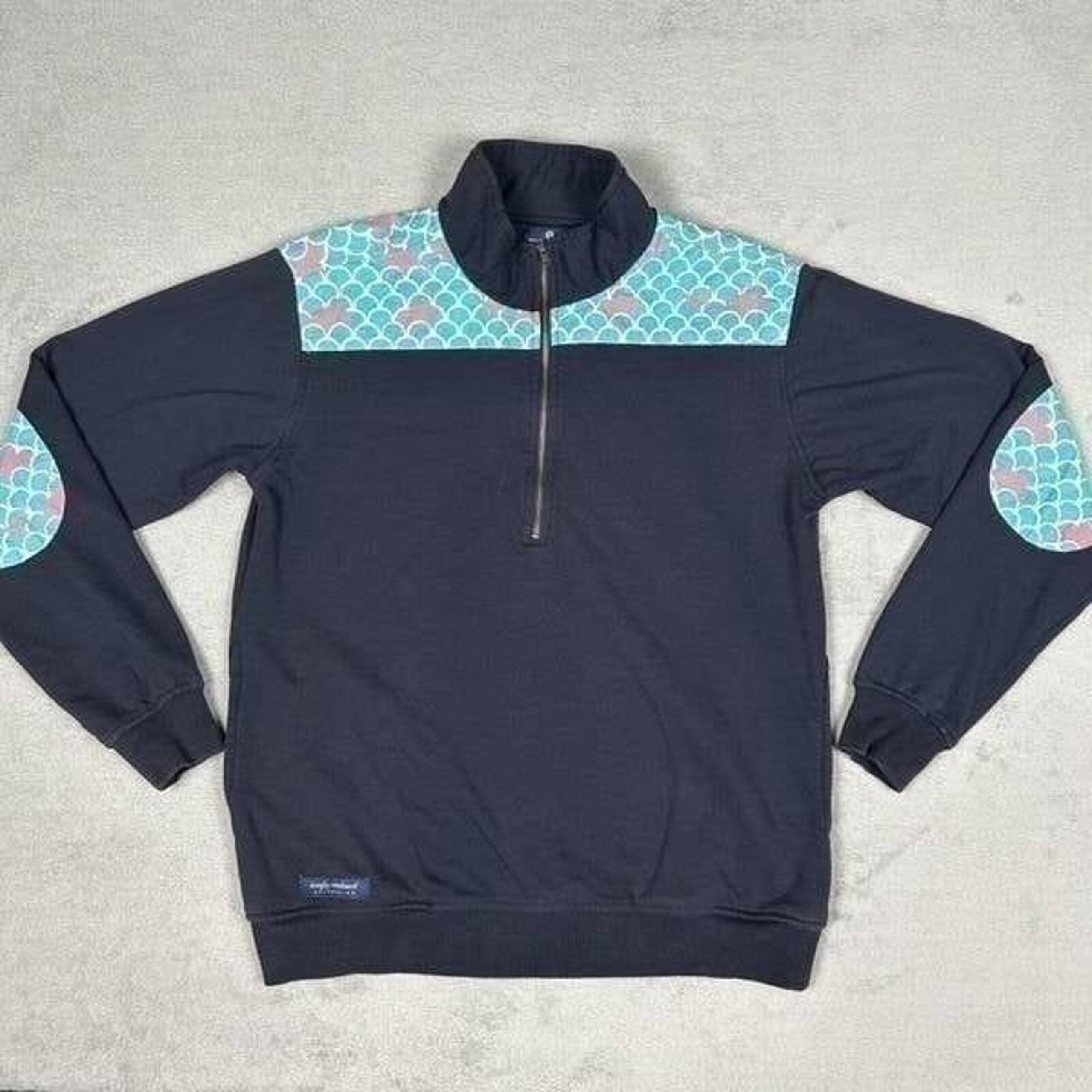 Simply Southern Collection Sweatshirt Sweater Adult Small Blue Pullover Women's