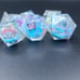 Butterfly Garden handmade dice set
