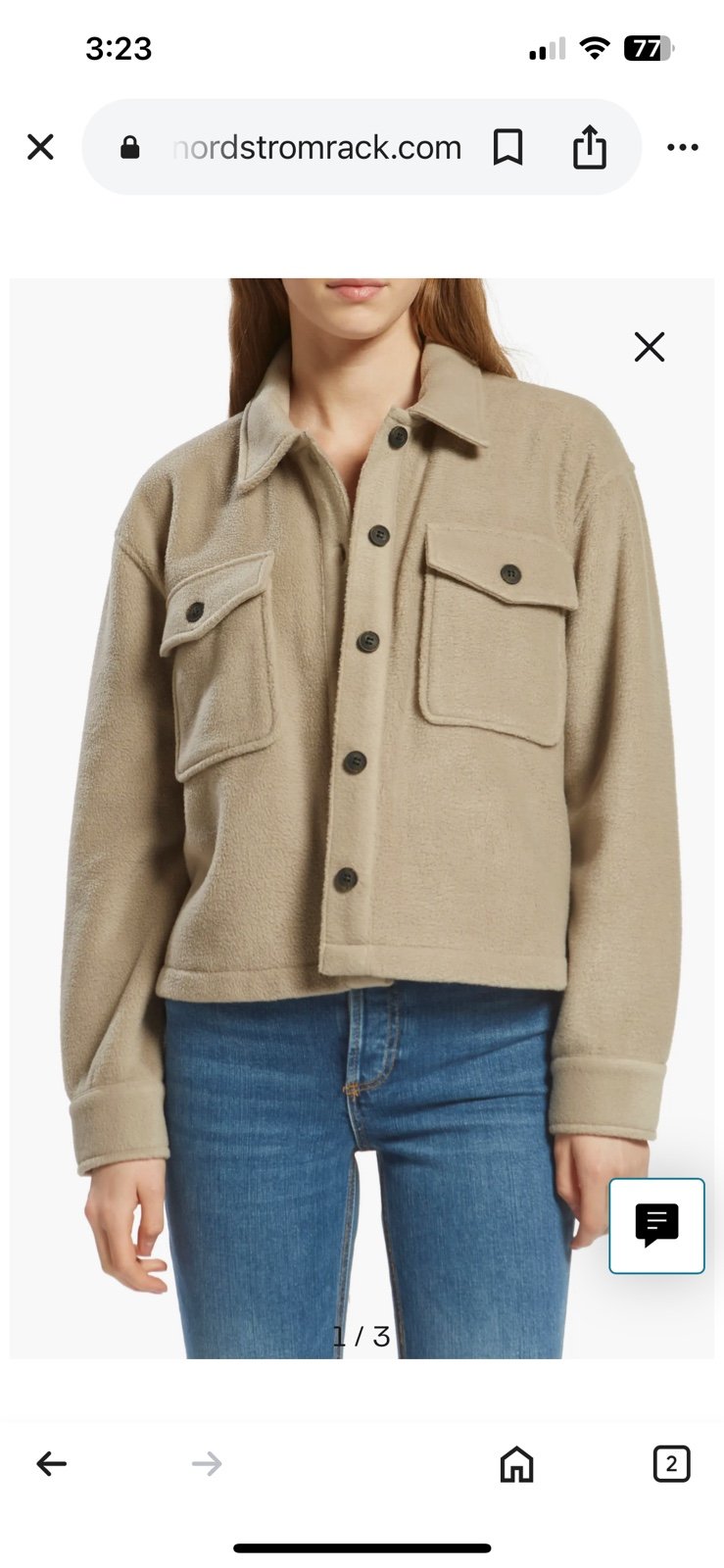 thread and supply auria jacket