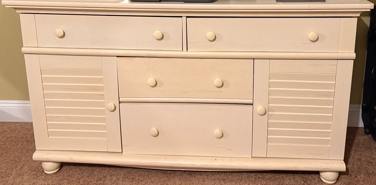 White Dresser
