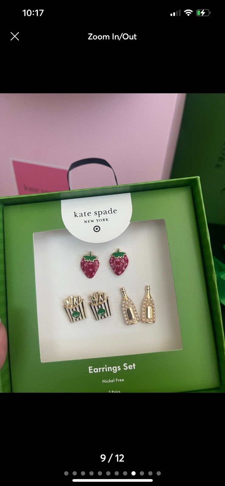 ◆Targetコラボ◆【Kate Spade】★ピアス★ Mixed Earrings 3pk Mixed Novelty Stud Earrings 3pk - kate spade new york x