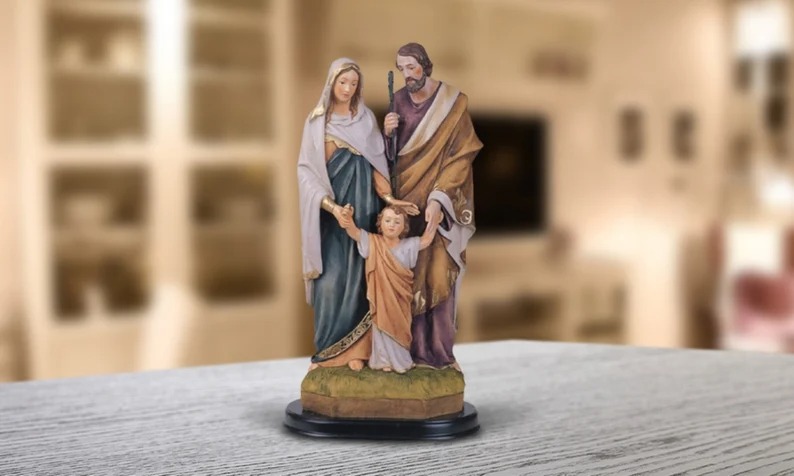 Holy Family Holy Figurine Religious Decoration 12 H Room/Home Decor New Home Gif