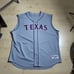 Rare Texas Rangers Authentic On-Field Majestic Vest Jersey Grey Size 60 MLB