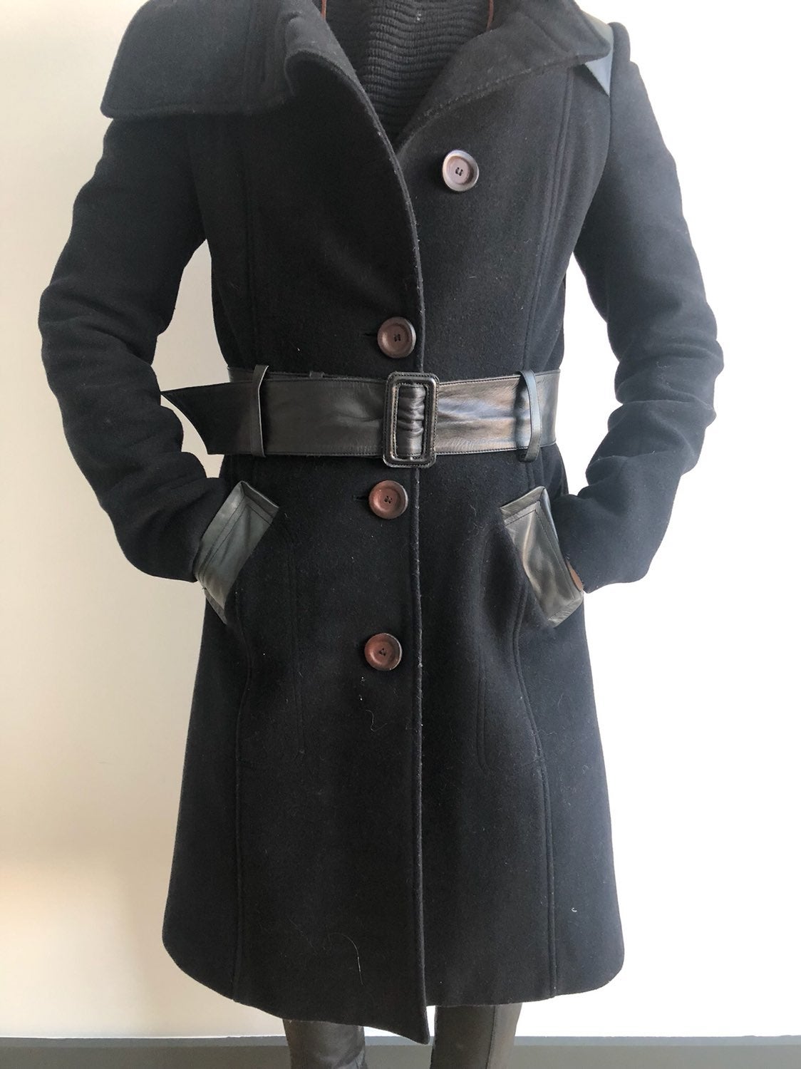 Mackage Wool Trench Coat