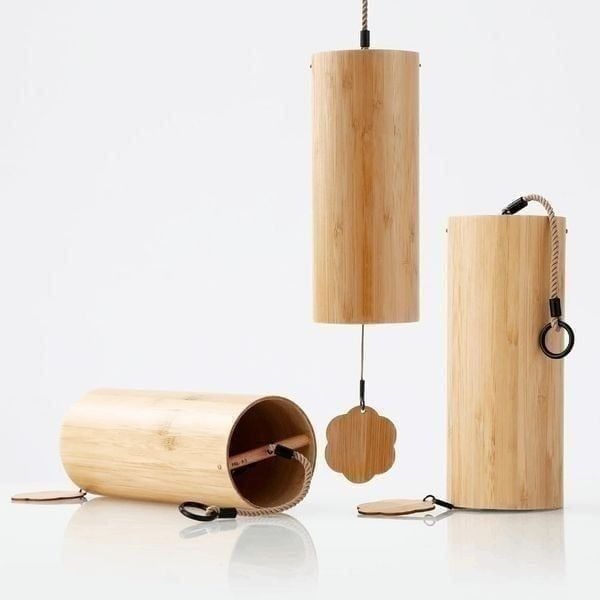 Bamboo Wind Chimes for Sound Therapy Dm Chord Autumn