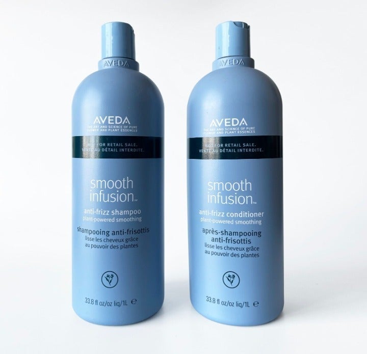 Aveda Smooth Infusion Anti-frizz Duo Shampoo and Conditioner 33.8 fl oz