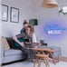 NEW Live Music Guitar Blue Dimmable LED Light Neon Sign (Radio Studio Live Music