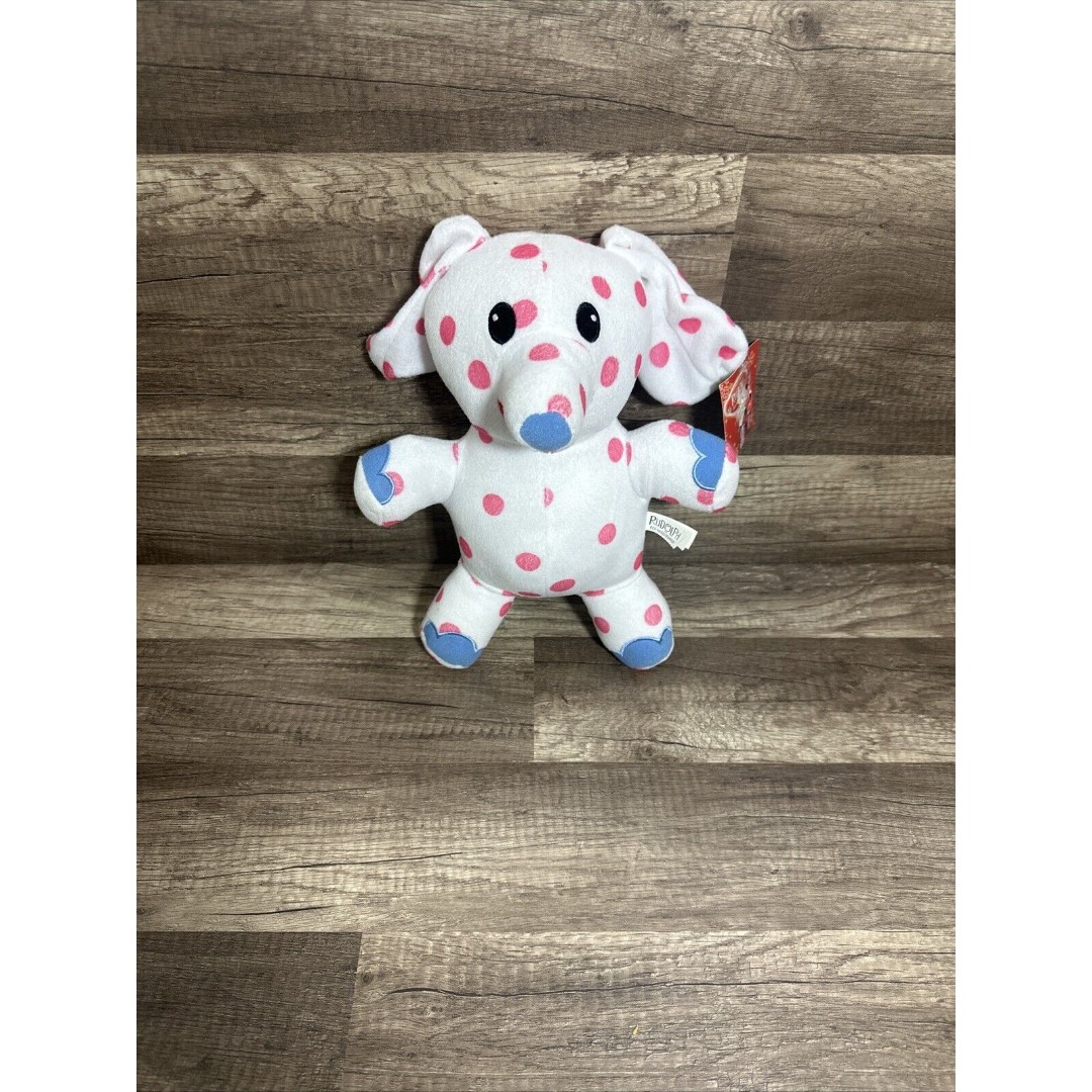 Rudolph Christmas Misfit Spotted Elephant 12” Plush Toy Factory 2016 NWT