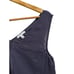 Calme by Johnny Was Grey v-neck linen drape tank top size XS NEW