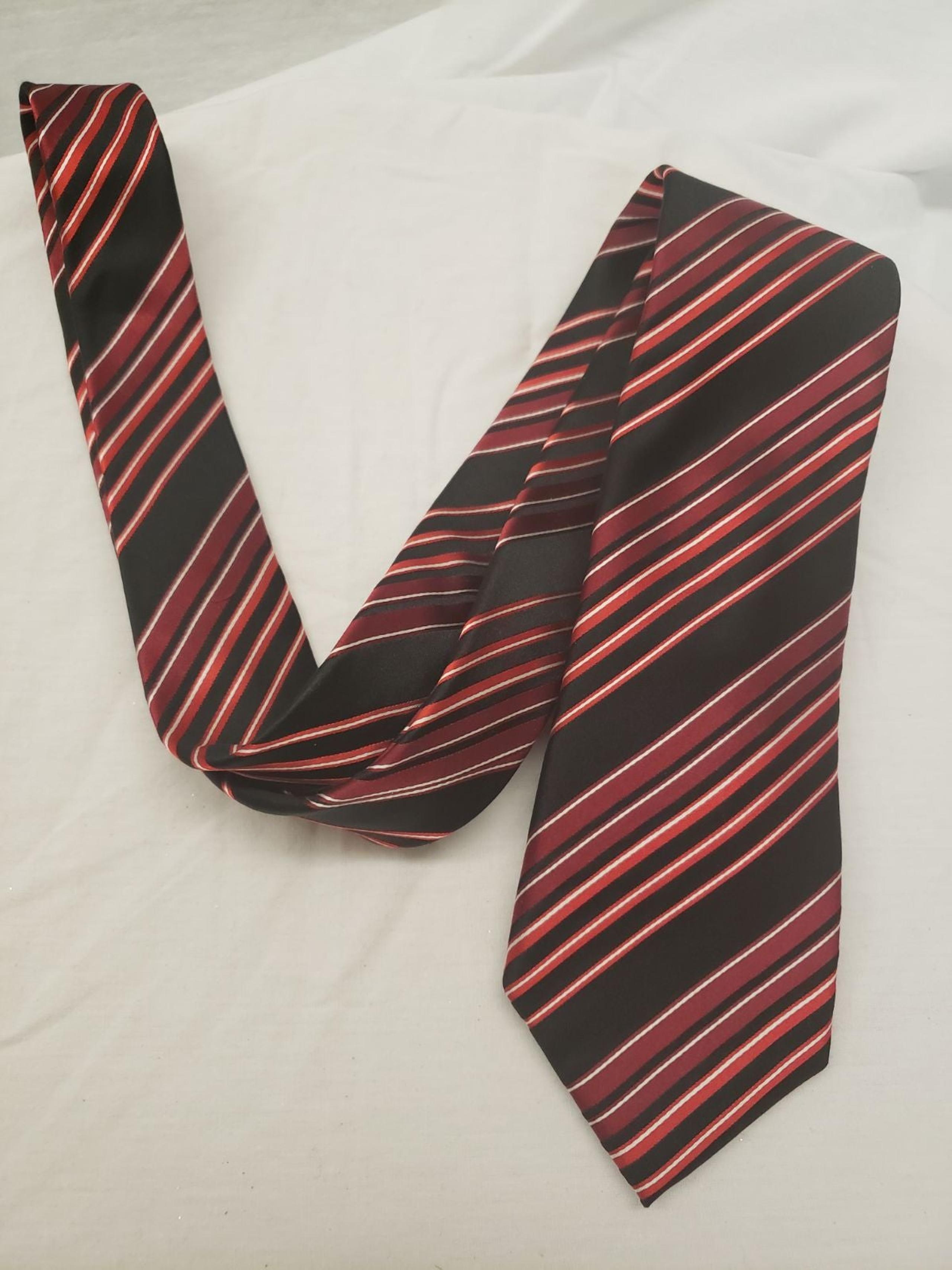 Sean John Red and Black 56" tie