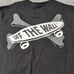 WTAPS X Vans Waffle Lovers Club Cross Bones Black T-Shirt Graphic Tee XXL Pocket