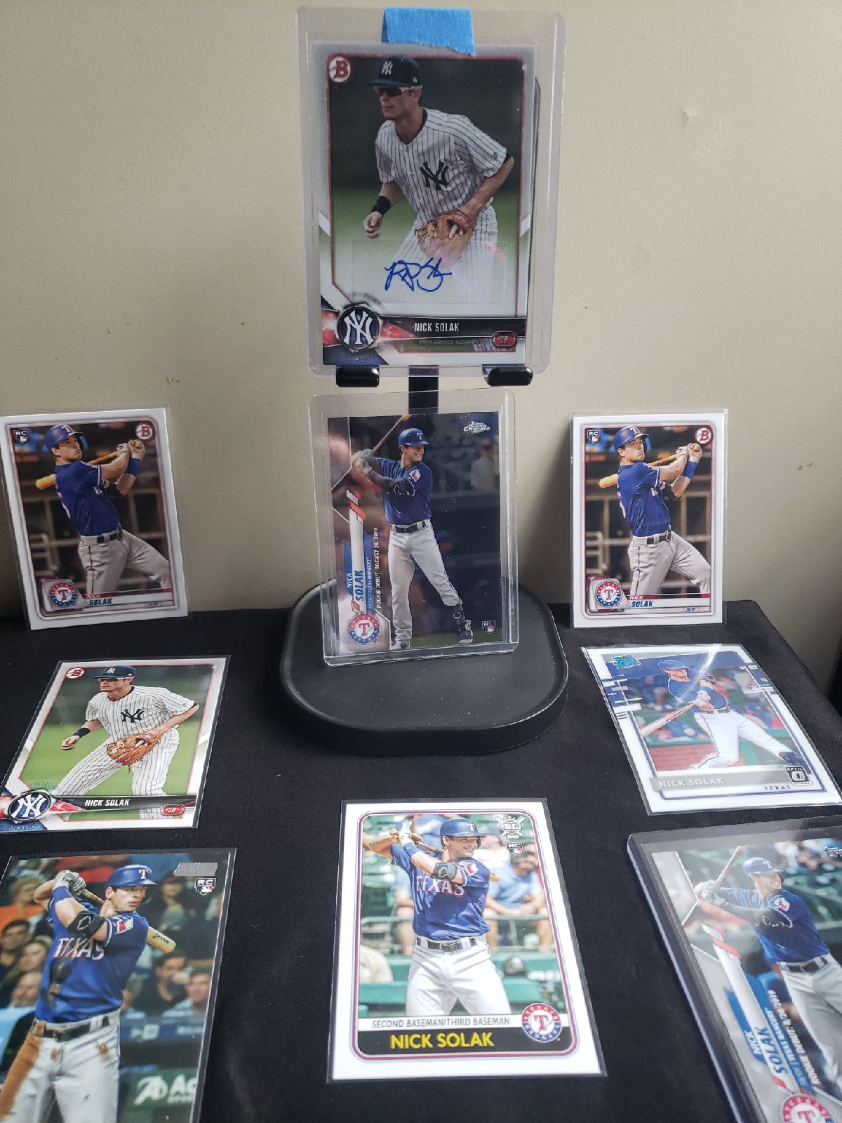 Nick solak rookie lot
