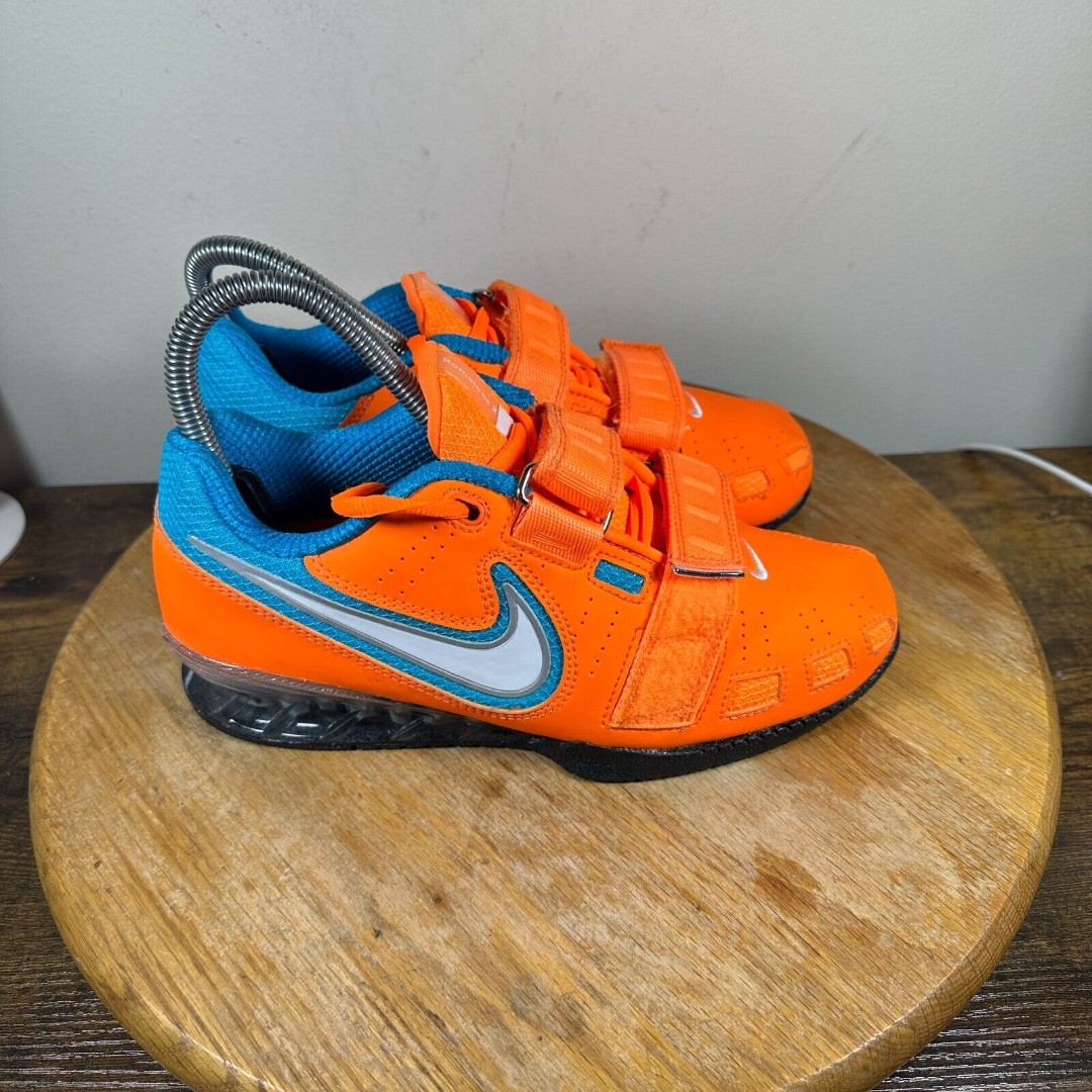Nike Romaleos 2 Training Orange Mens Size 5 Shoes Sneakers