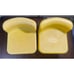 (Lot of 2) Vintage Little Tikes Yellow CHUNKY Child Size Chairs 16”x11”x11”