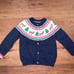 Mini Boden Christmas Reindeer Cardigan size 2-3