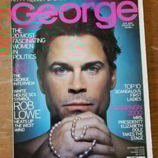 George magazine September 1999 Rob Lowe