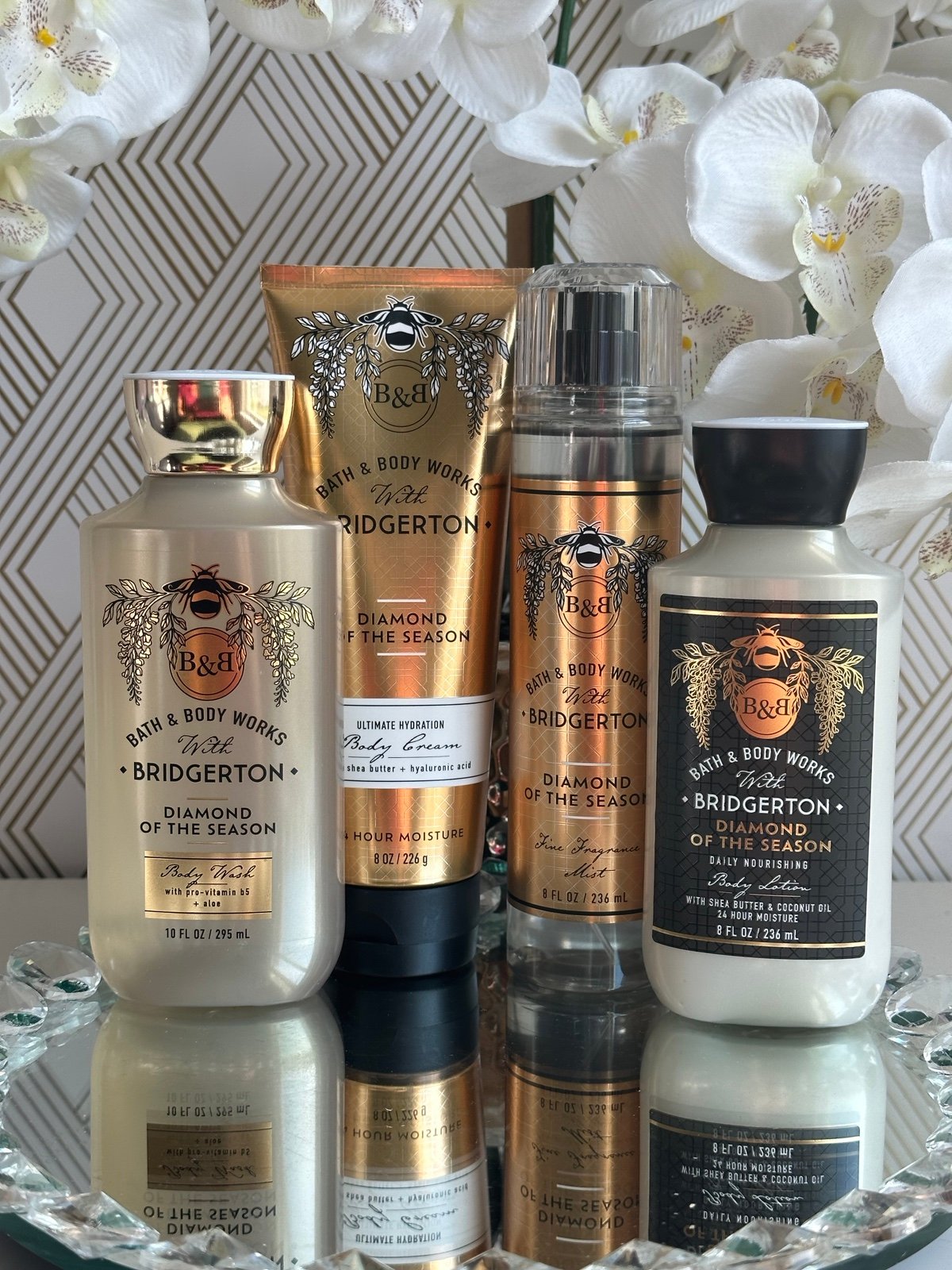 BRIDGERTON BATH & BODY WORKS SET