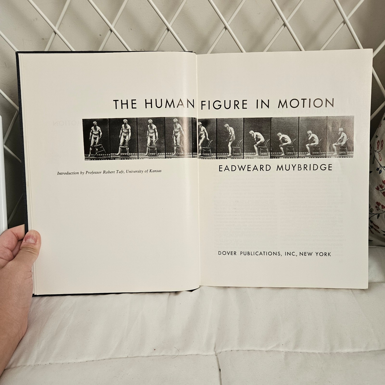 Vintage 1955 Dover Edition The Human Figure in Motion by Eadweard Muybridge Book