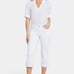 NYDJ Marilyn Straight Crop White Jeans 10P NWT