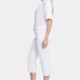 NYDJ Marilyn Straight Crop White Jeans 10P NWT