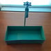 Rustic Distressed Metal Faucet Tub Planter w/ Ball Feet