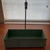 Rustic Distressed Metal Faucet Tub Planter w/ Ball Feet