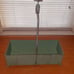 Rustic Distressed Metal Faucet Tub Planter w/ Ball Feet