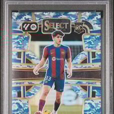 Pau Cubarsi 2023-24 Select La Liga Winter Camo 72/99 PSA 10 #26