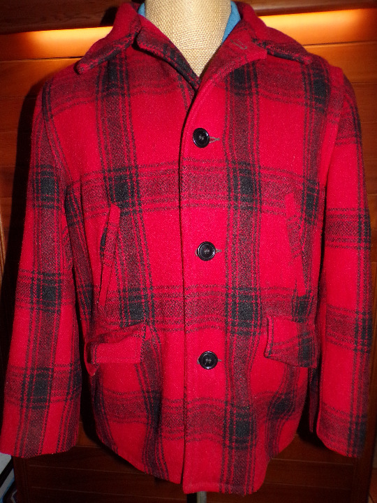 Vintage Sears Roebuck Active Sportswear Hunting Jacket Coat Buffalo Size Large