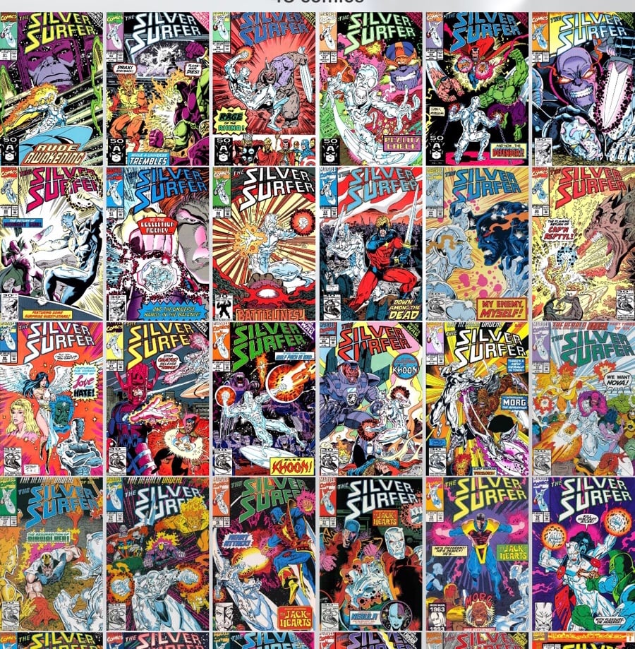 Silver Surfer lot of 24 issues