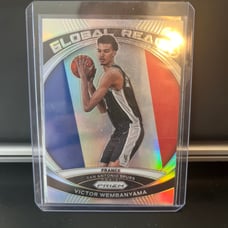 Panini Prizm Victor Wembenyama Global Reach Rookie Card